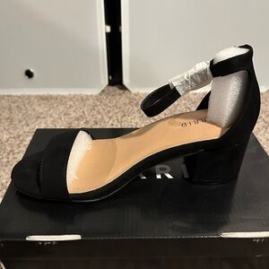Torrid Black Block Heel Sandals